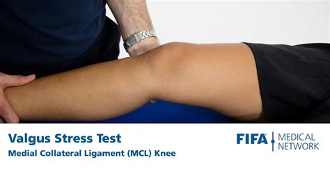 test for medial collateral ligament tear|positive valgus stress test knee.